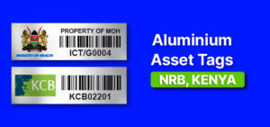 aluminium acetone activated asset tags, asset tagging in Kenya barcode asset tags polyester asset tags asset tagging